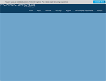 Tablet Screenshot of mcmagicsamoyeds.com